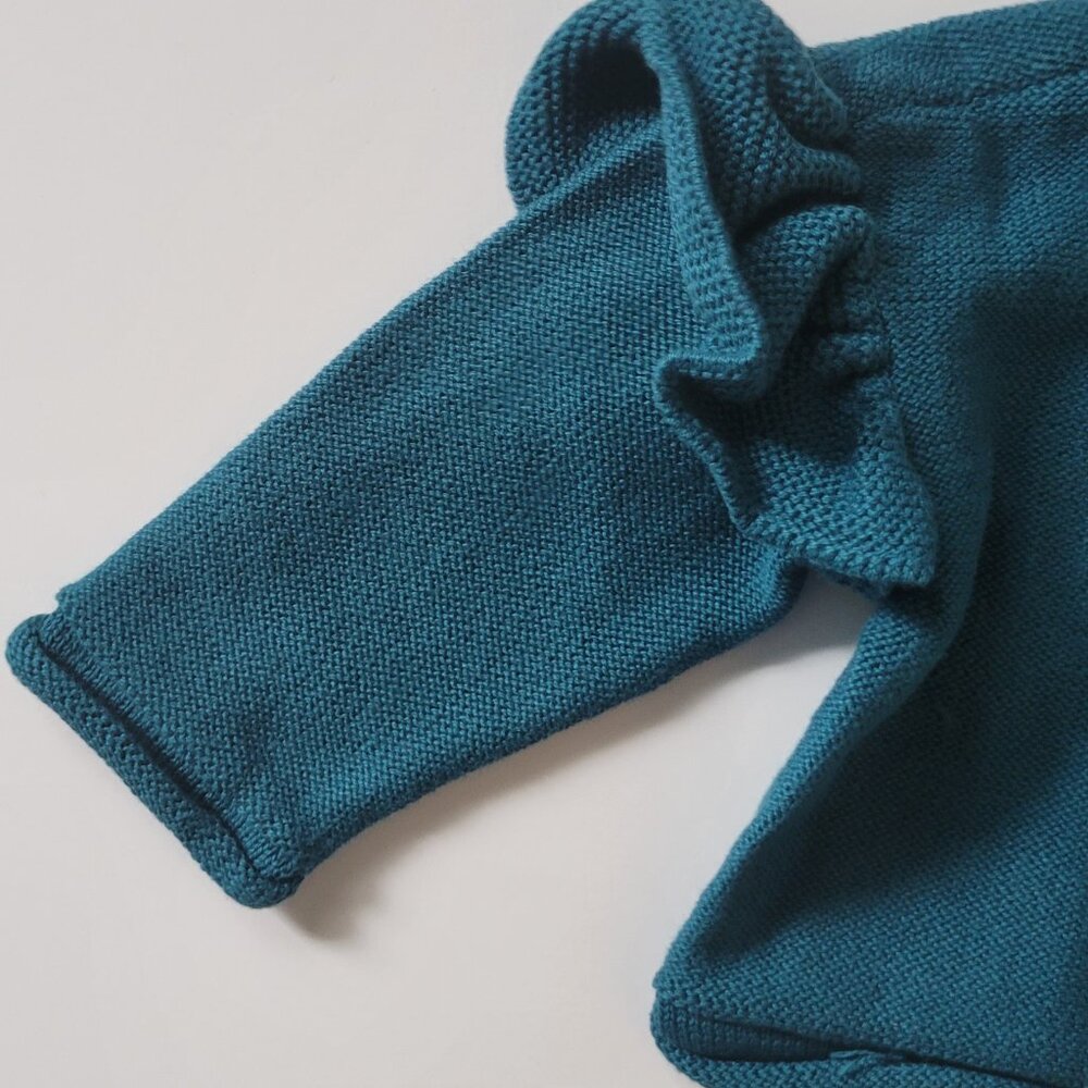 Tea Collection Ruffle Baby Cardigan - Picture 3 of 6